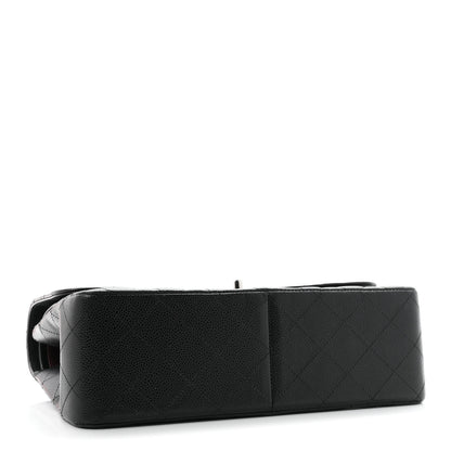Chanel Caviar Quilted Jumbo Double Flap Black 4 of 10