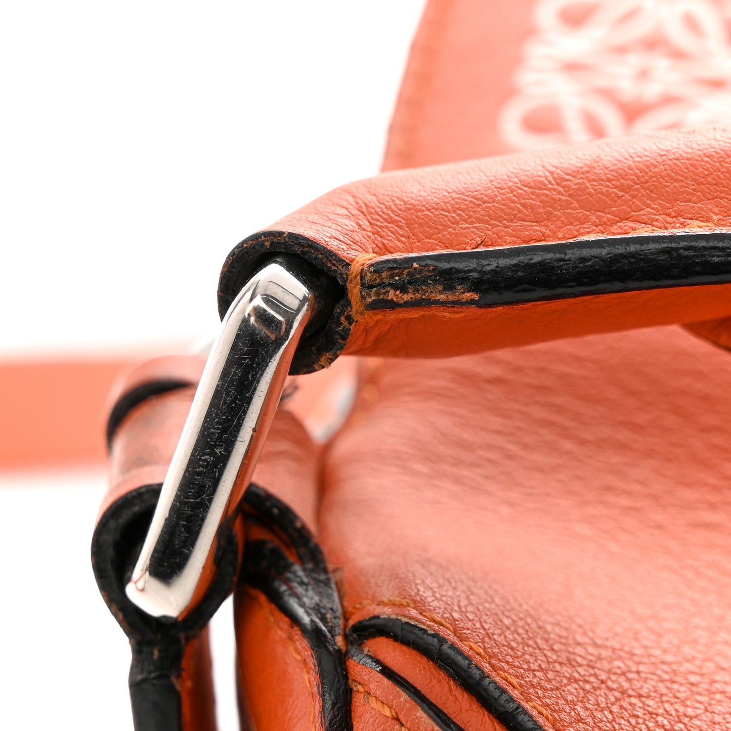 Calfskin Small Puzzle Bag Coral