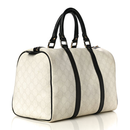 Gucci GG Plus Monogram Medium Joy Boston White Black 3 of 22