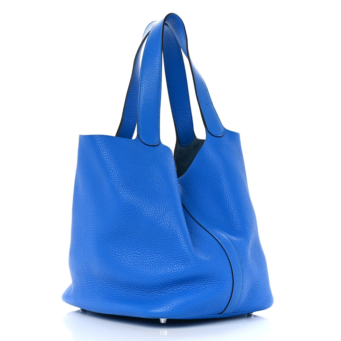 Taurillon Clemence Picotin Lock 26 GM Bleu Frida