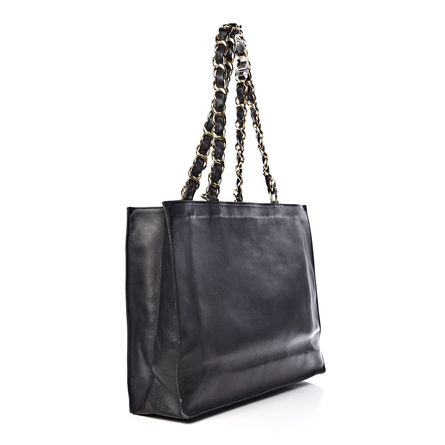 Calfskin CC Tote Black