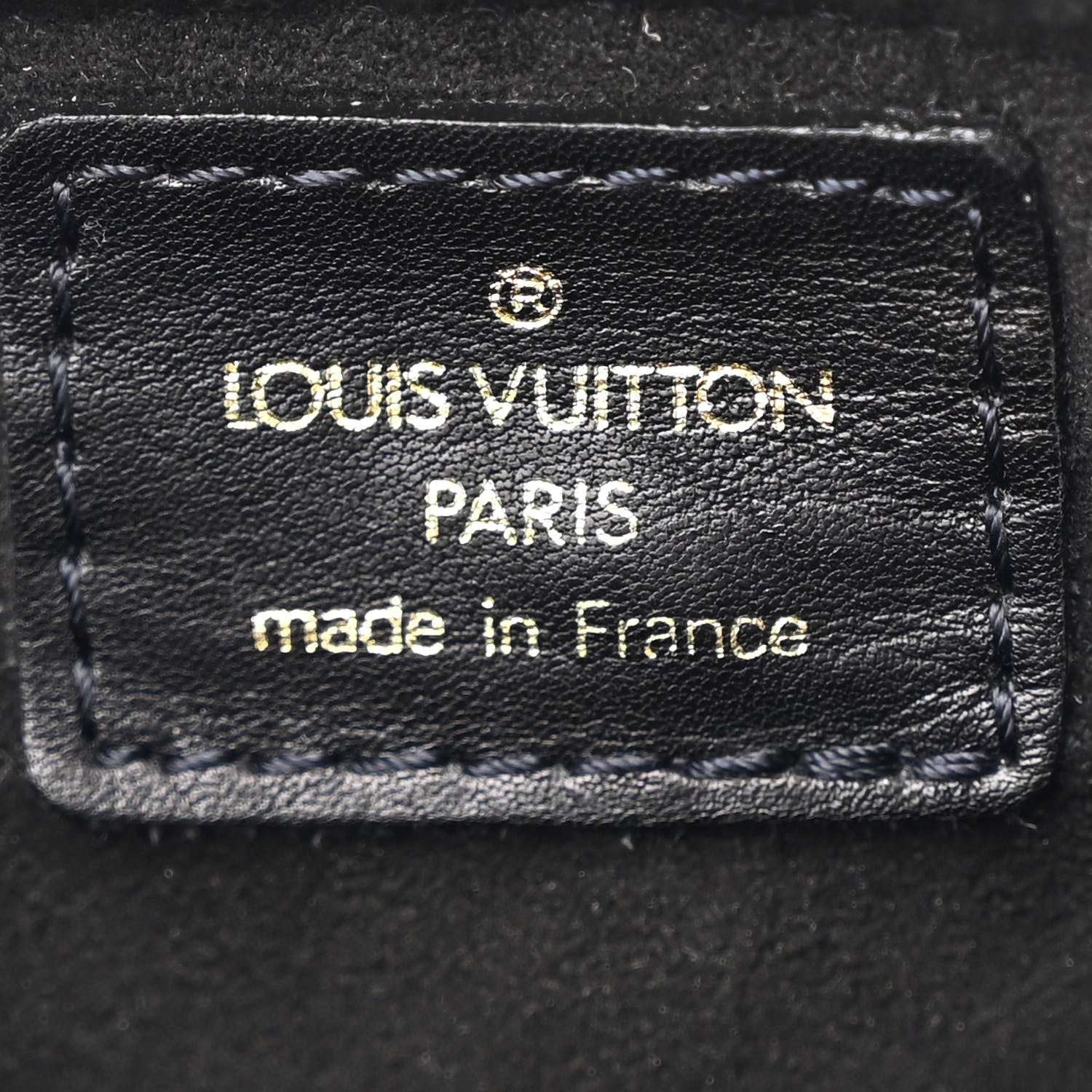 Louis Vuitton Calfskin Patent Embossed Monogram Stephen Ivory 6 of 13