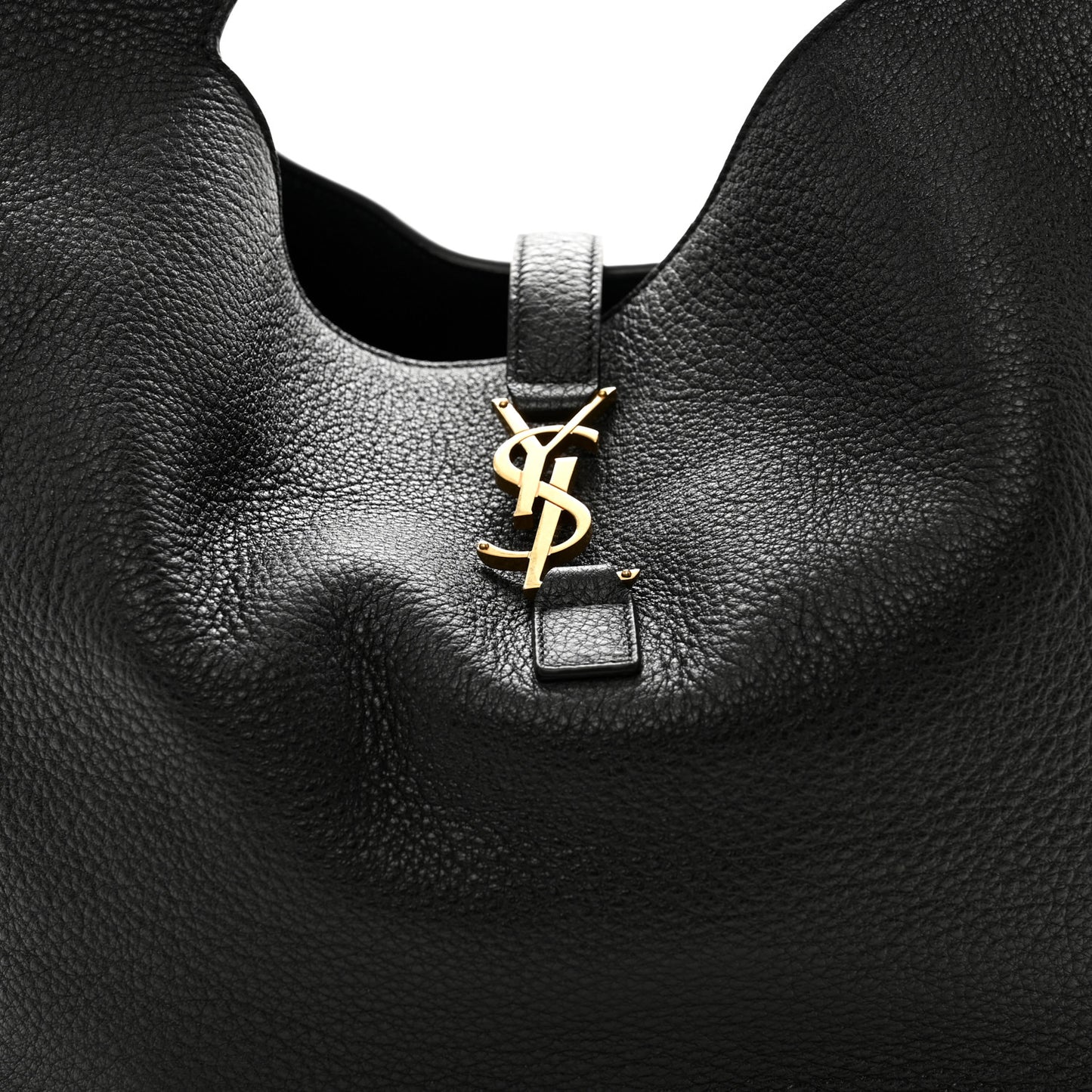 Grained Deerskin Bea Tote Black