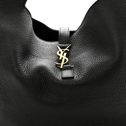 Saint Laurent Grained Deerskin Bea Tote Black 8 of 11