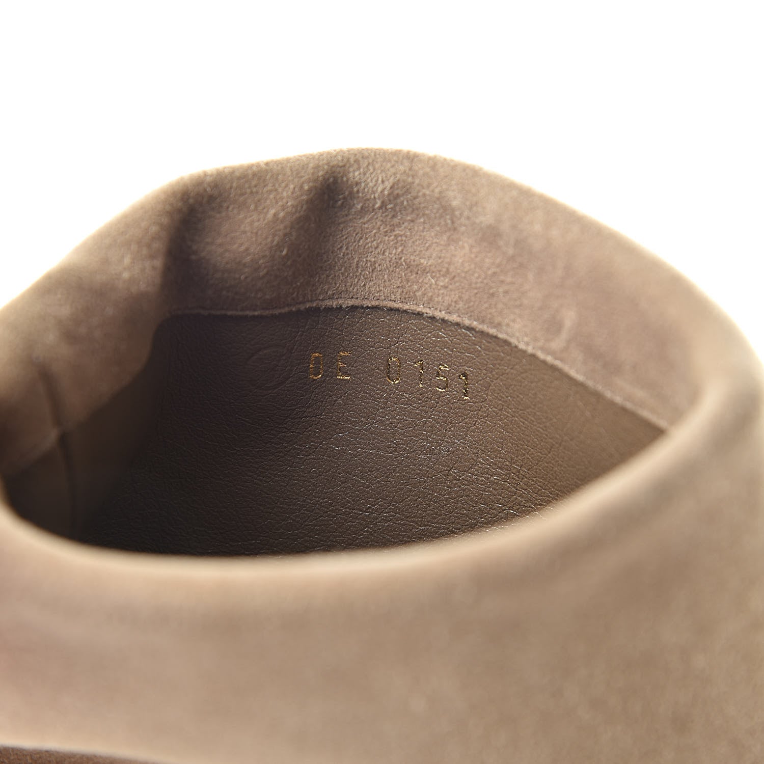 Louis Vuitton Suede Secrecy Ankle Boots 37.5 Taupe 9 of 9