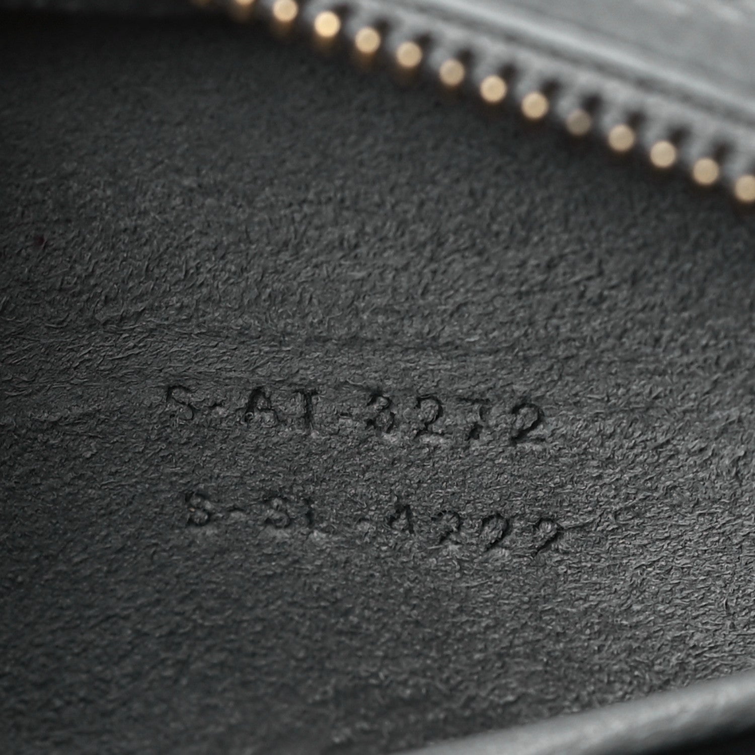 Celine Drummed Calfskin Nano Luggage Kohl 8 of 11