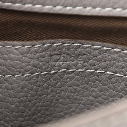 Chloe Calfskin Mini Marcie Round Crossbody Bag Cashmere Grey 6 of 10