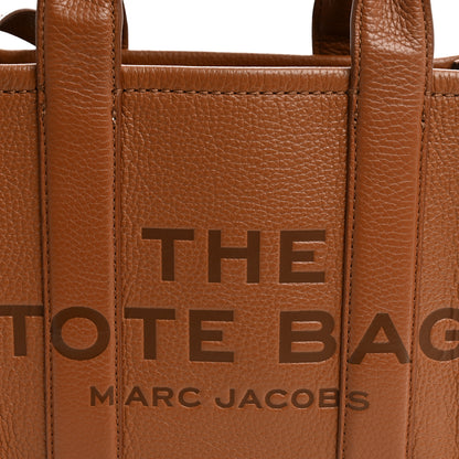 Marc Jacobs Grained Calfskin Small The Tote Bag Argan Oil 8 of 12