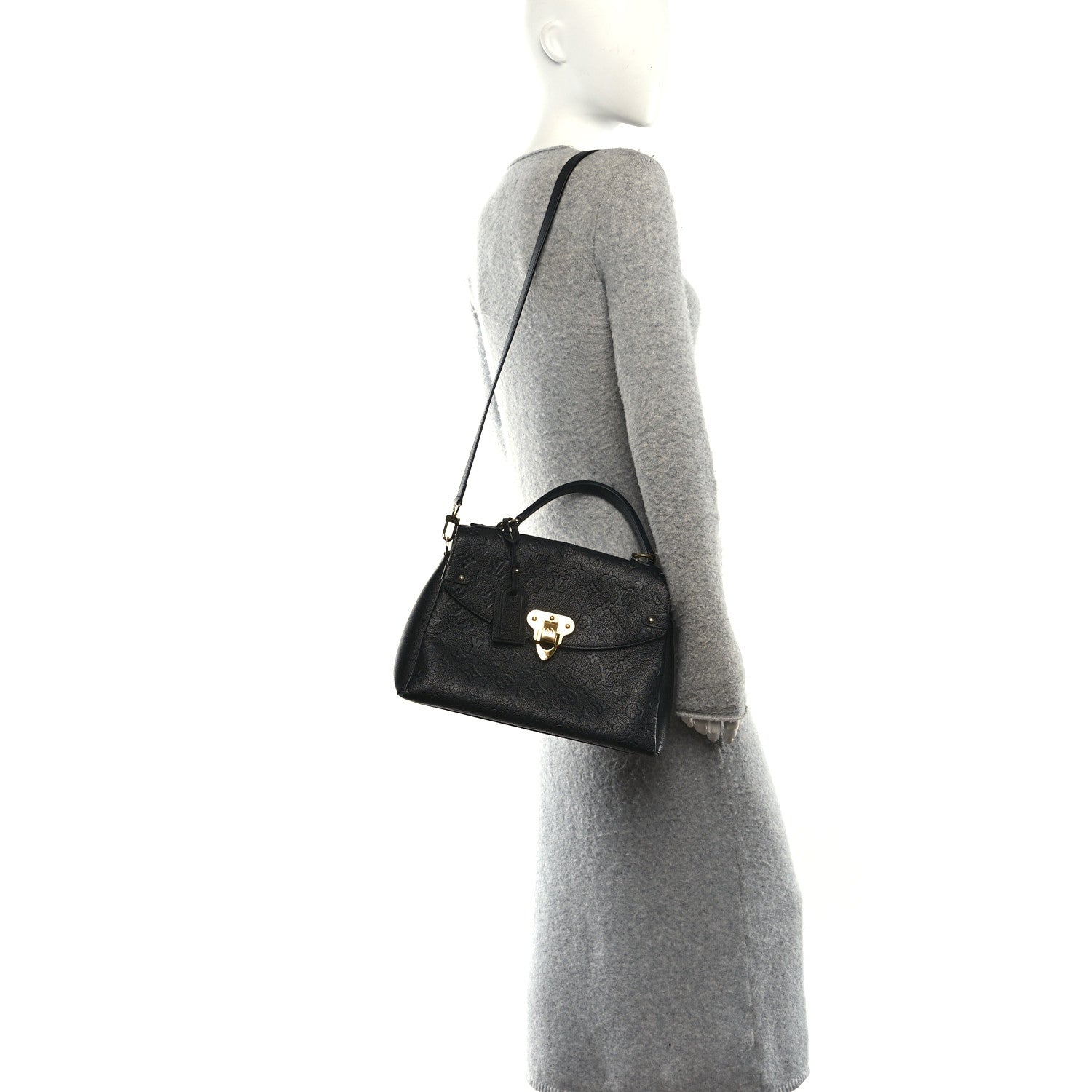 Louis Vuitton Empreinte Georges MM Black 2 of 9