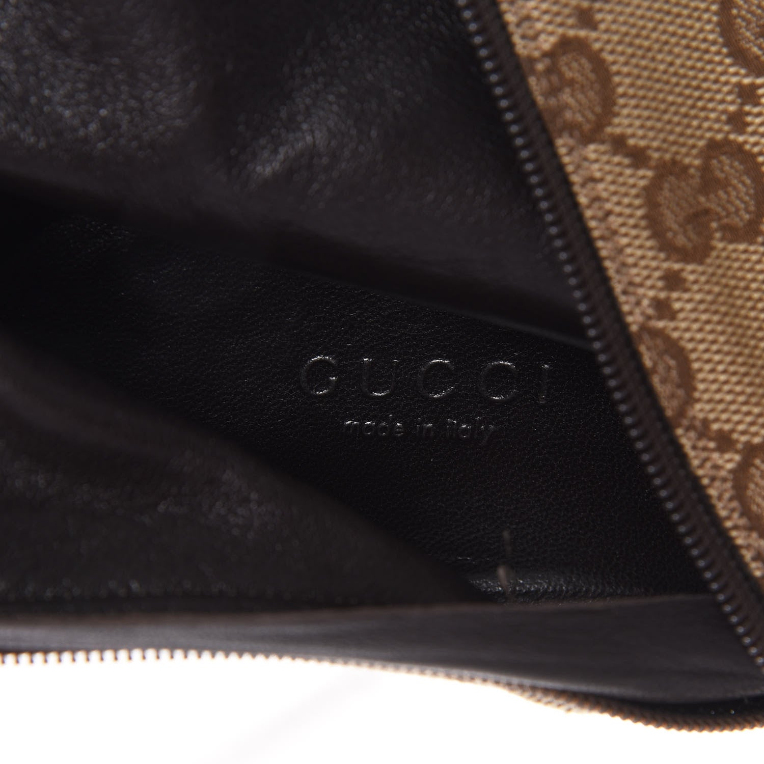 Gucci Monogram Tall Boots 9.5 Brown 7 of 8