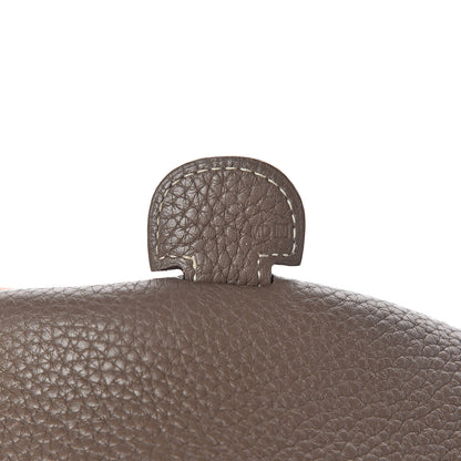 Hermes Taurillon Clemence Evelyne III GM Etoupe 7 of 13