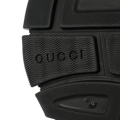 Gucci X SEGA Mesh Technical Canvas Calfskin Reflective Mens Flashtrek Sneakers 10.5 Silver Black 7 of 8