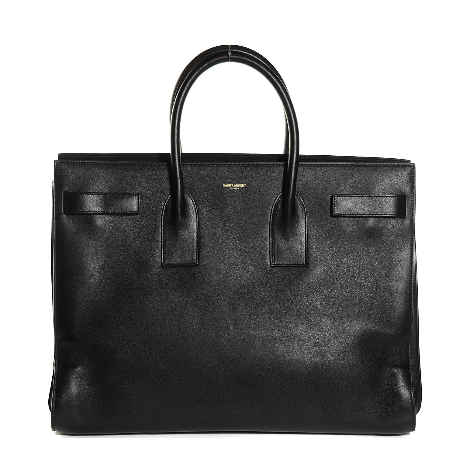 Saint Laurent Calfskin Large Sac de Jour Carryall Black 1 of 9