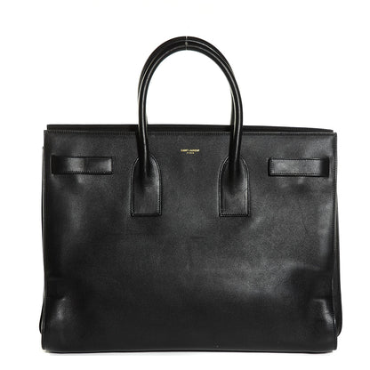 Saint Laurent Calfskin Large Sac de Jour Carryall Black 1 of 9