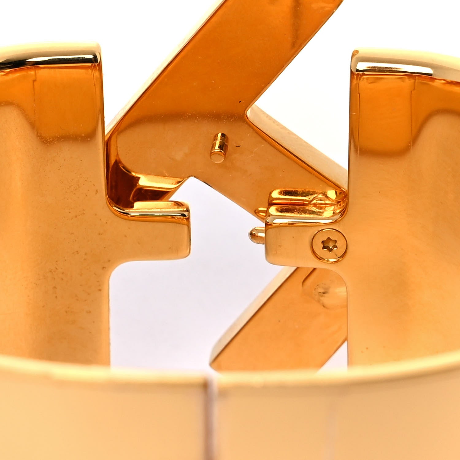 Hermes Enamel Extra Wide Clic Clac H Bracelet PM Bleu Royal 5 of 6