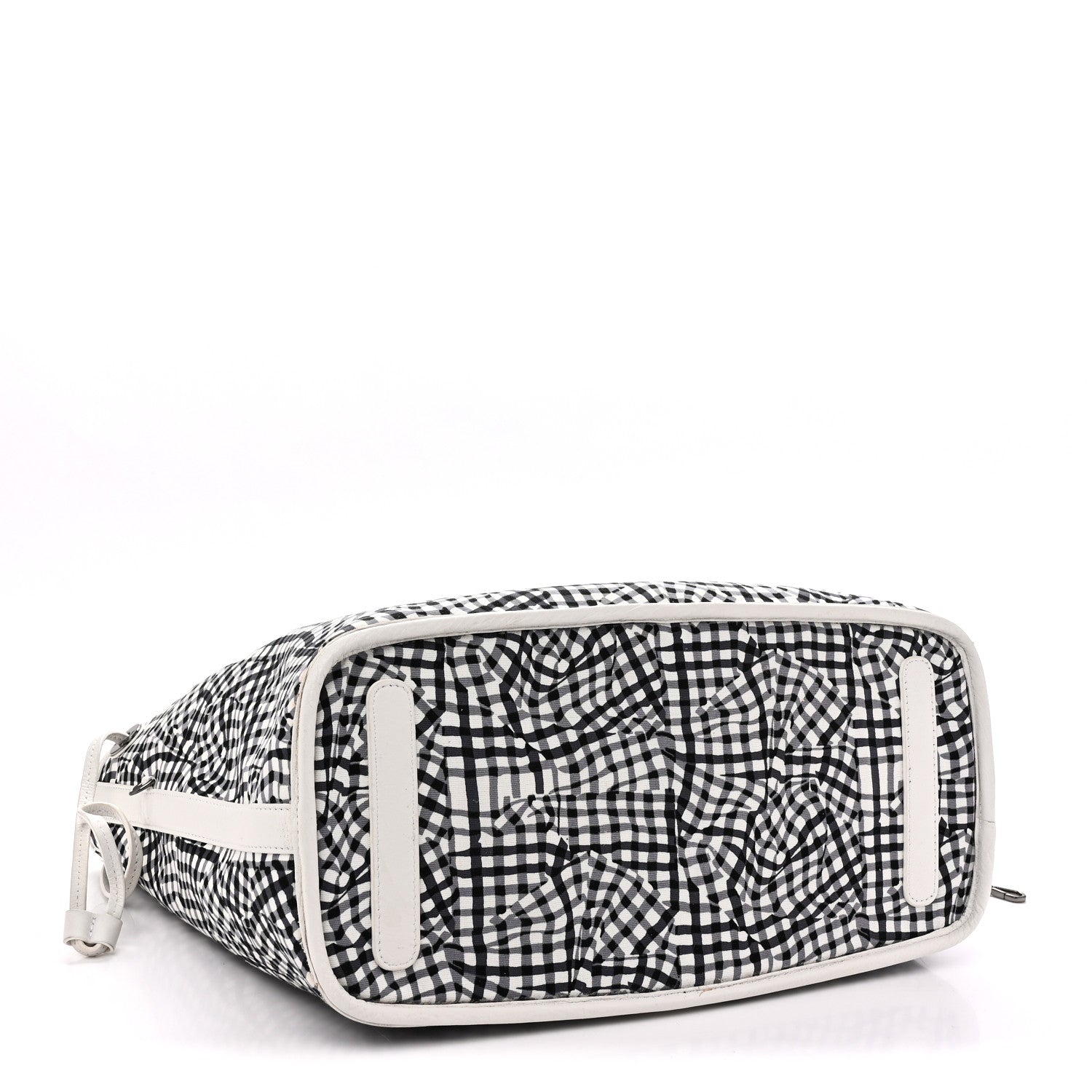 MCM Visetos Medium Liz Reversible Shopper Tote White 8 of 16