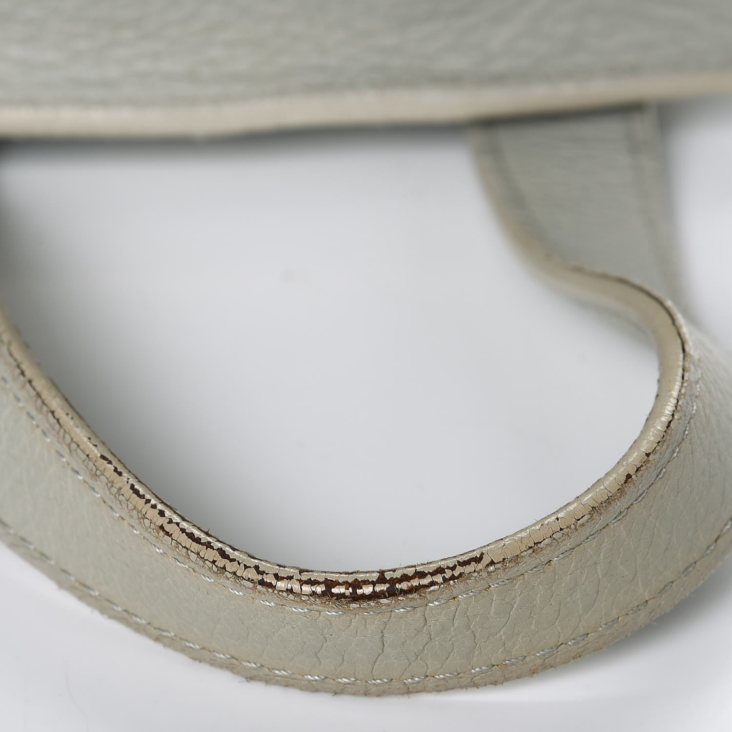 Chanel Deerskin Bolt Bag Light Green 17 of 21