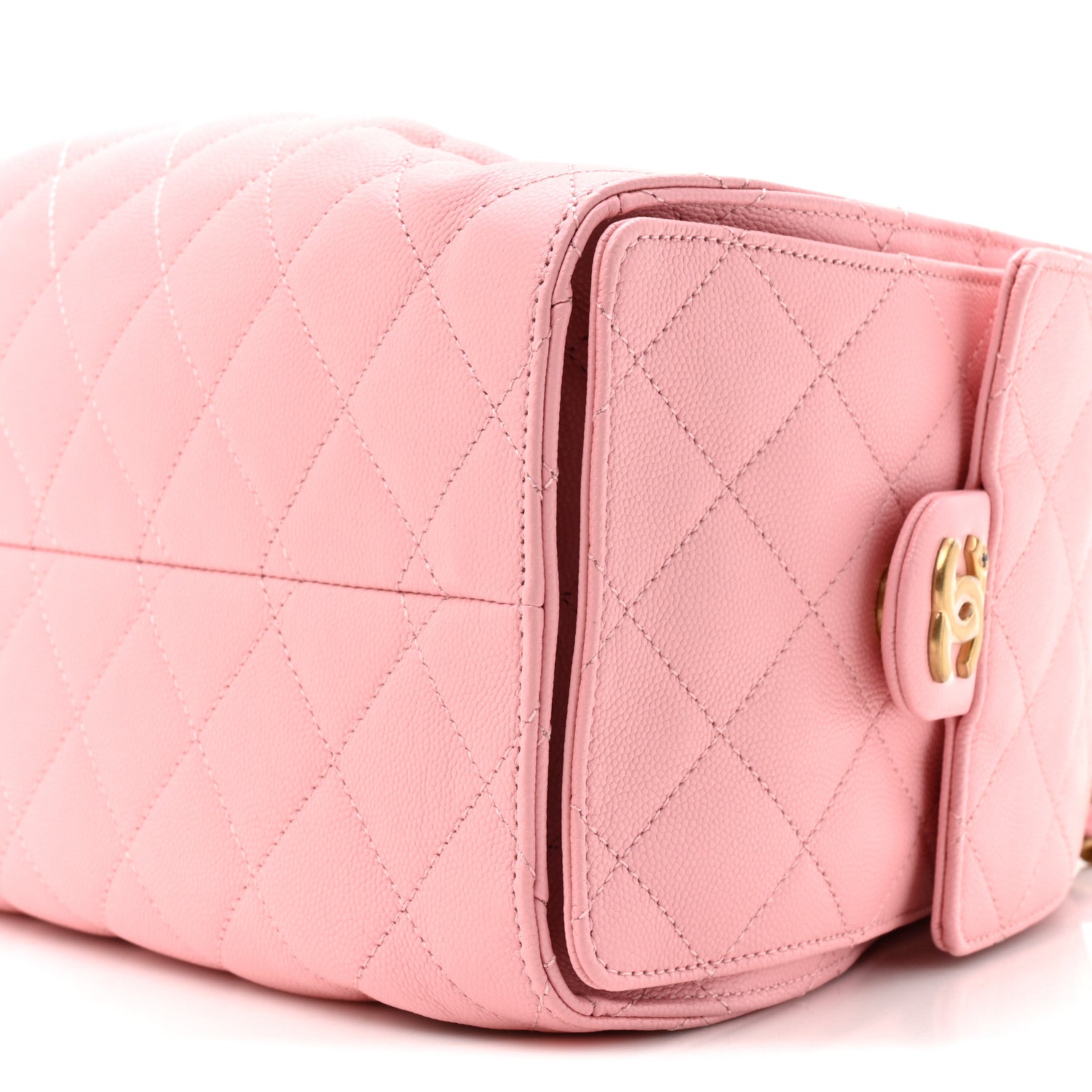 Chanel Caviar Quilted Small Chanel 25 Handbag Light Pink 9 of 10