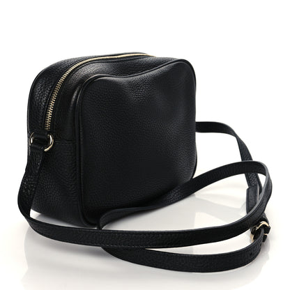Gucci Pebbled Calfskin Small Soho Disco Bag Black 3 of 11
