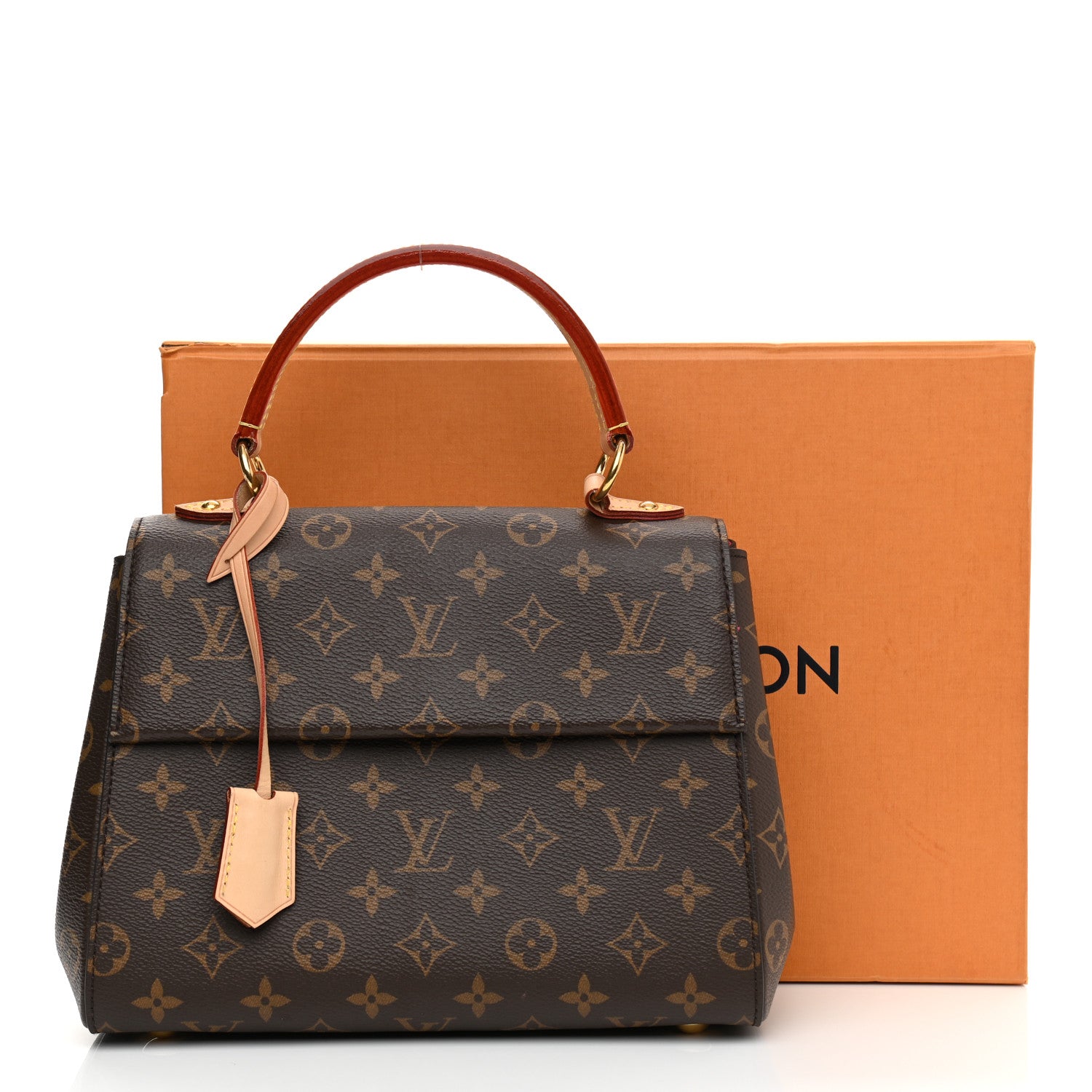 Louis Vuitton Monogram Cluny BB Bordeaux Fuchsia 9 of 9