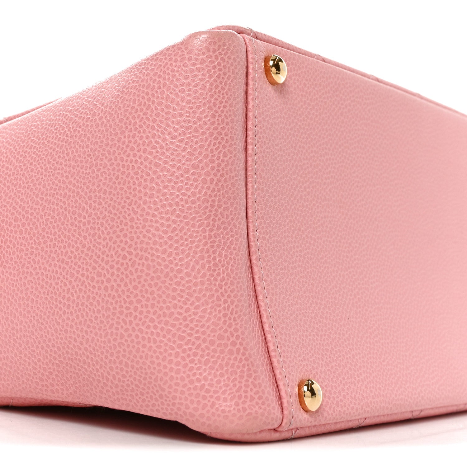 Chanel Caviar Quilted Petit Timeless Shopping Tote PTT Pink 9 of 10