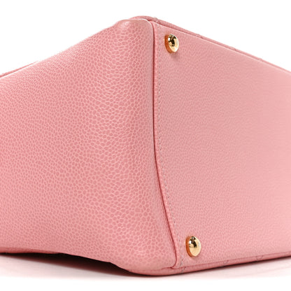 Chanel Caviar Quilted Petit Timeless Shopping Tote PTT Pink 9 of 10