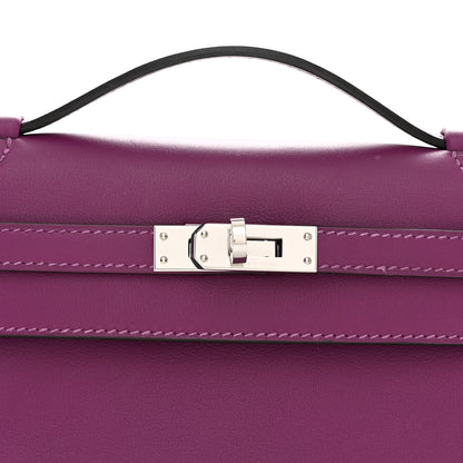 Hermes Swift Kelly Pochette Clutch Anemone 8 of 11