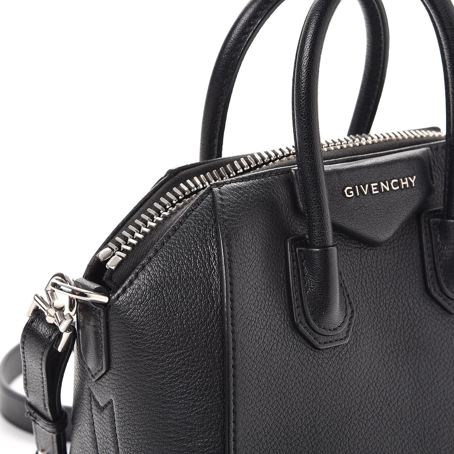 Givenchy Sugar Goatskin Mini Antigona Black 11 of 11