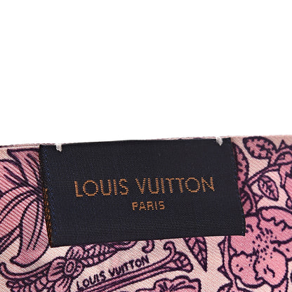 Louis Vuitton Silk Jeu De Louis BB Bandeau Pink 3 of 5