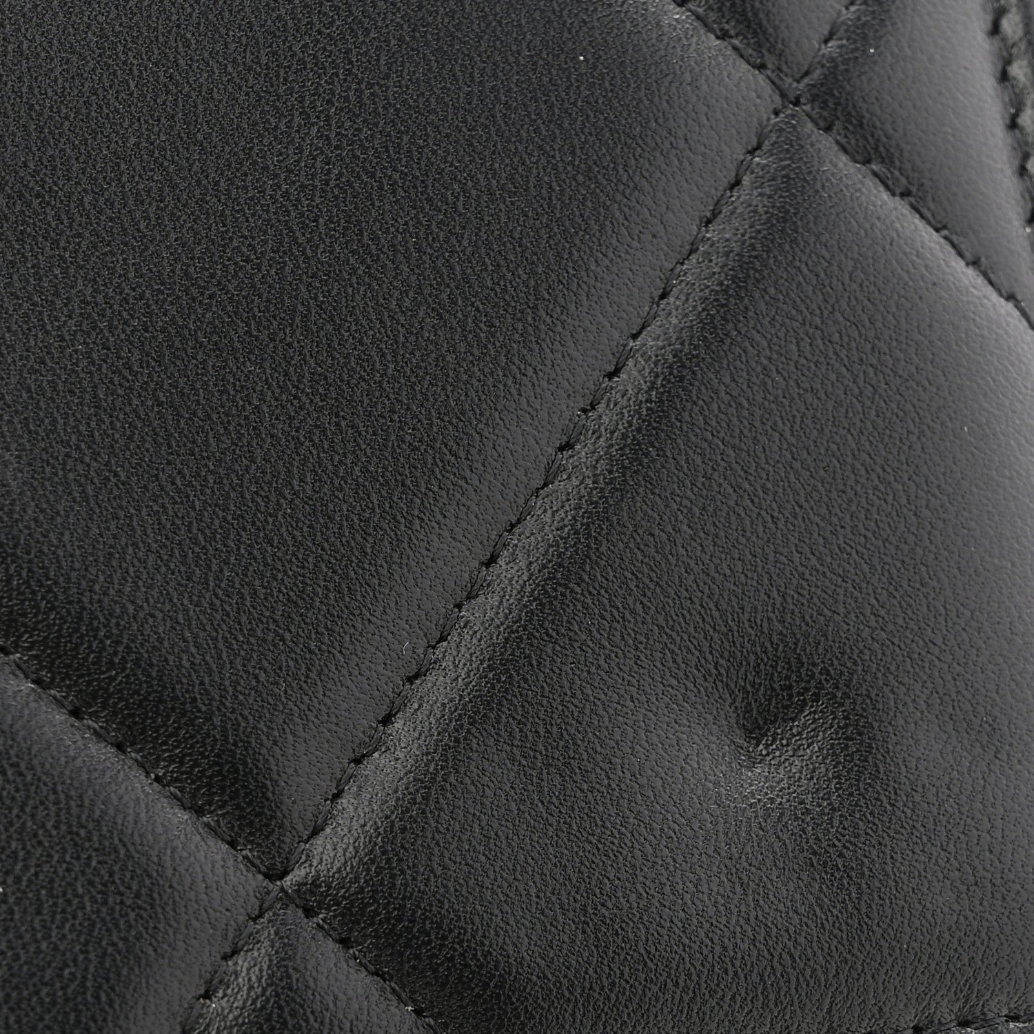 Chanel Lambskin Quilted Chanel 19 Wallet On Chain WOC Black 27 of 29