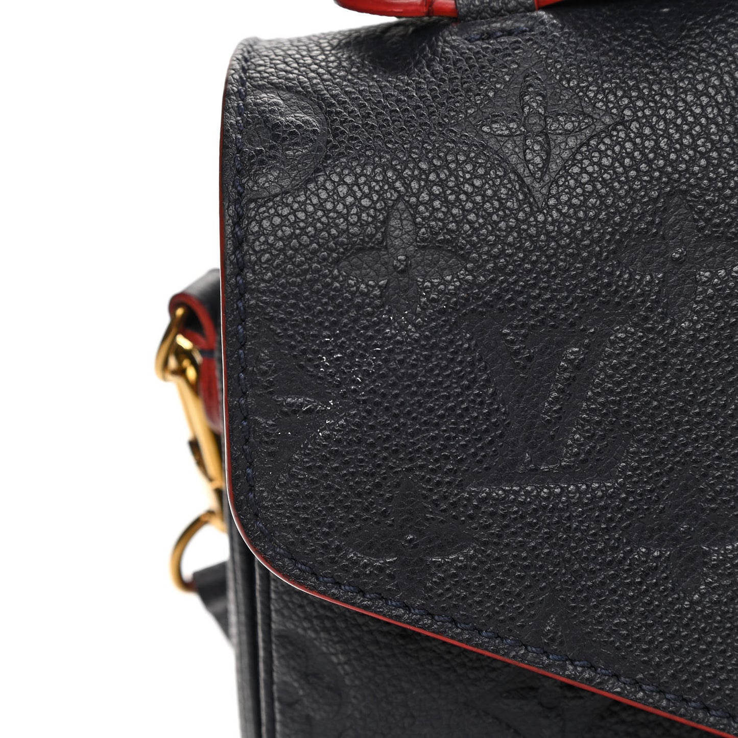 Empreinte Pochette Metis Marine Rouge