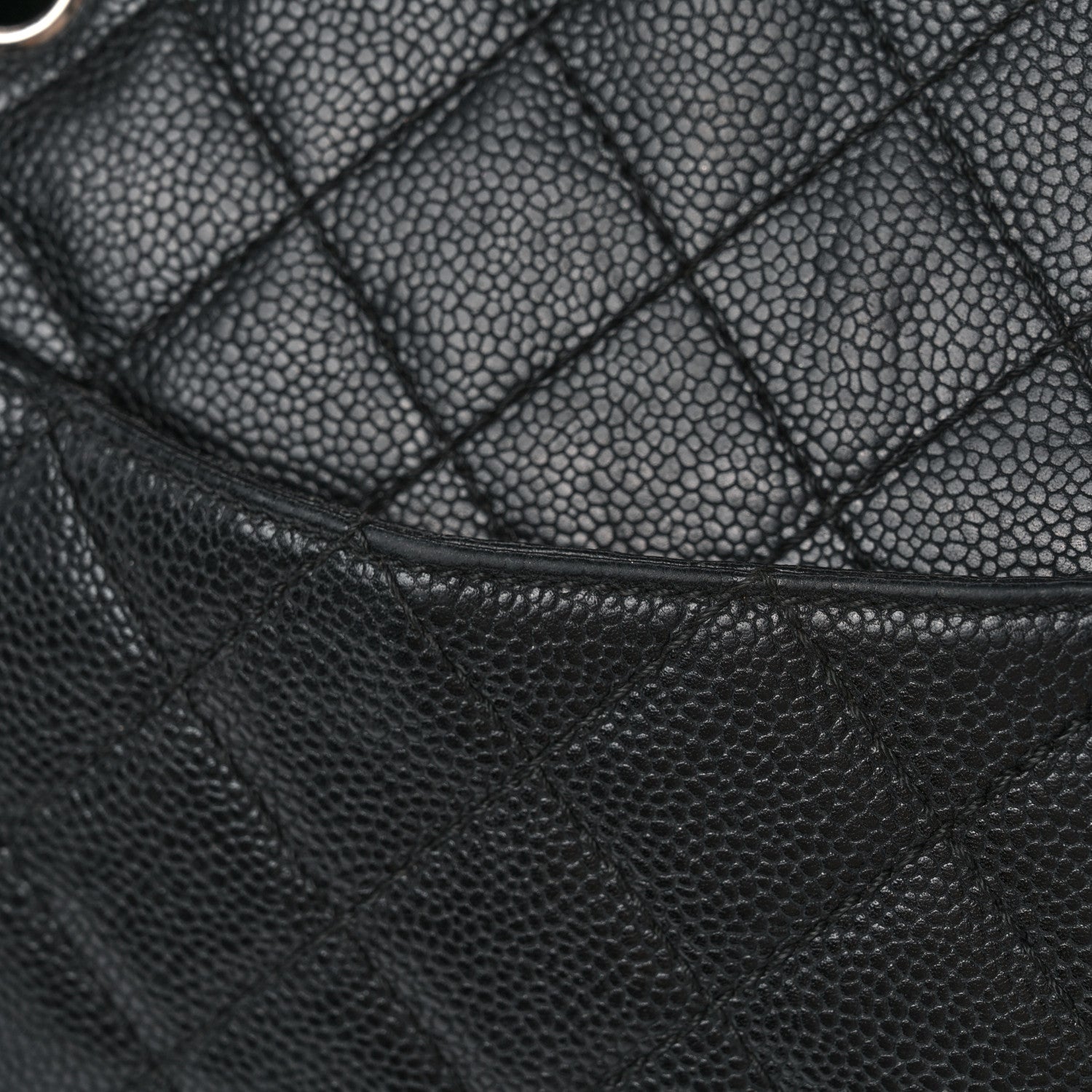 Chanel Caviar Quilted Grand Shopping Tote GST Black 16 of 16