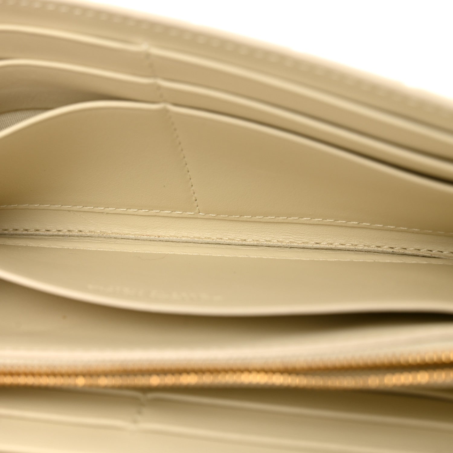 Bottega Veneta Nappa Intrecciato Andiamo Large Flap Wallet White 5 of 13