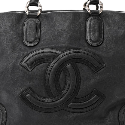 Chanel Washed Calfskin Tote Black 8 of 18
