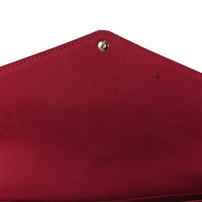 Louis Vuitton Monogram Pochette Felicie Chain Wallet Fuchsia 11 of 11