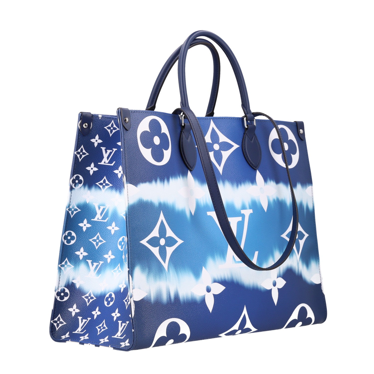 Louis Vuitton Monogram Escale Onthego GM Blue 2 of 8