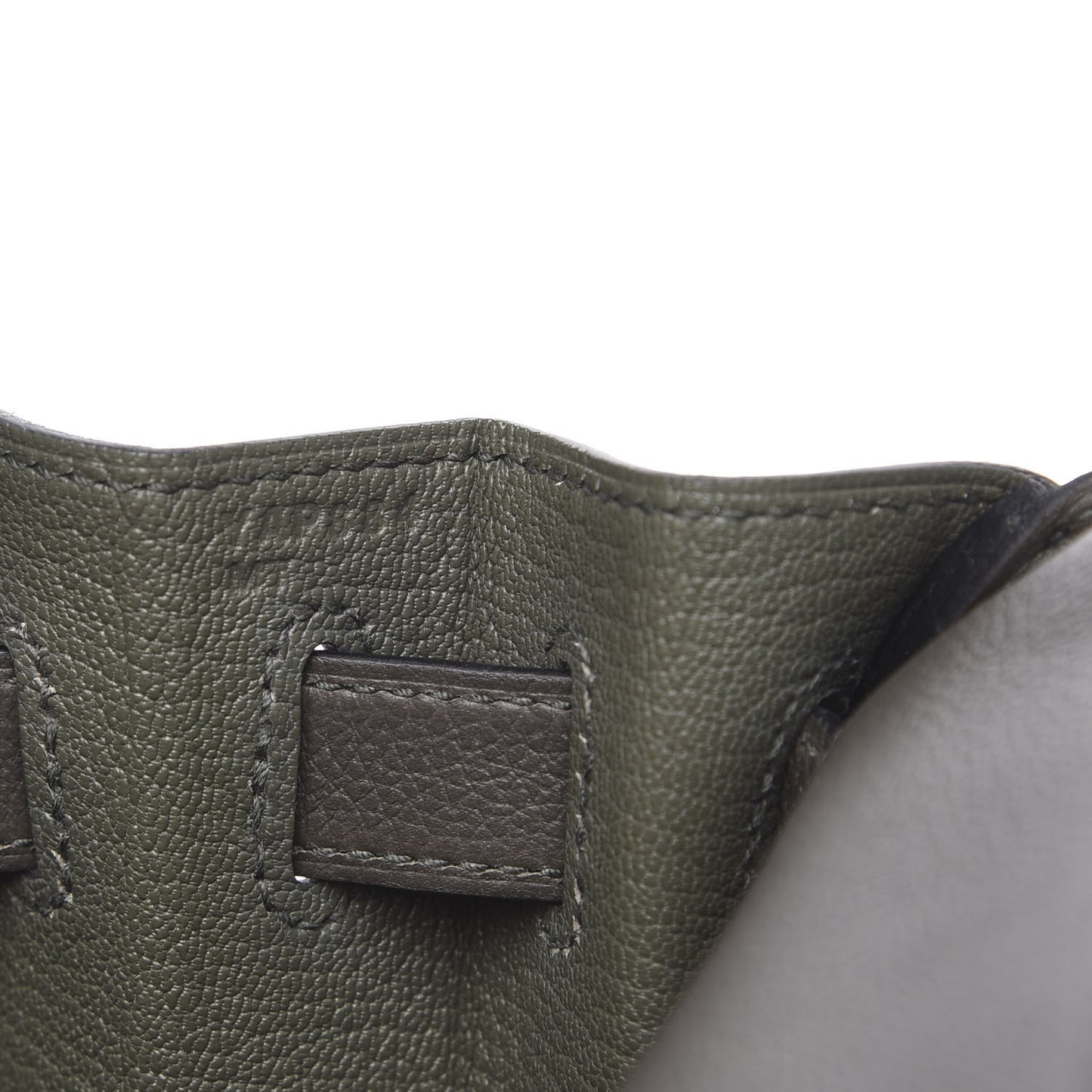 Evercolor Kelly Retourne 28 Vert De Gris