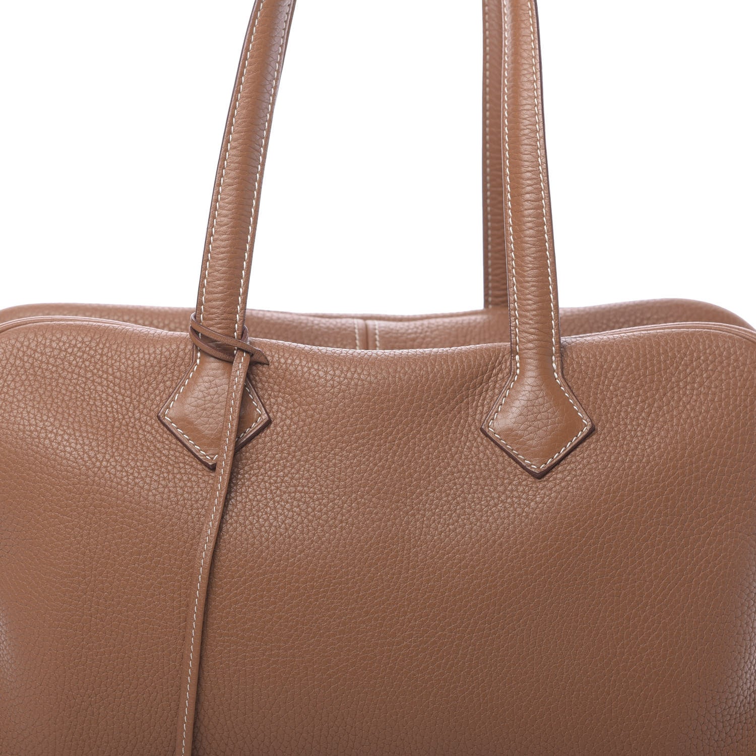Hermes Taurillon Clemence Victoria II 35 Gold 9 of 11