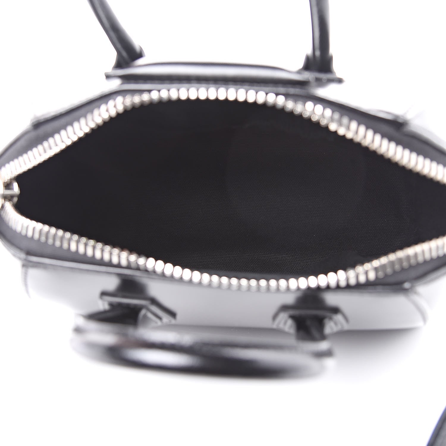 Givenchy Shiny Lord Calfskin Mini Antigona Black 5 of 10