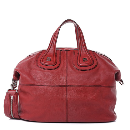 Givenchy Sugar Grained Goatskin Medium Nightingale Red 1 of 12