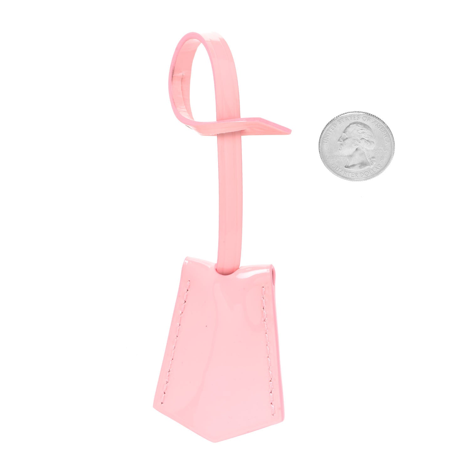 Louis Vuitton Vernis Clochette Key Bell Holder Rose Ballerine 2 of 3