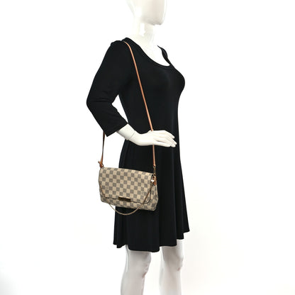 Louis Vuitton Damier Azur Favorite MM 2 of 8
