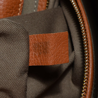 Chloe Calfskin Medium Marcie Top Handle Bag Tan 8 of 9