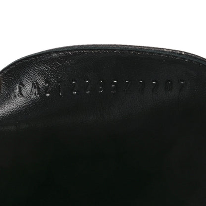 Hermes Goatskin Oz Mules 38.5 Black 8 of 9