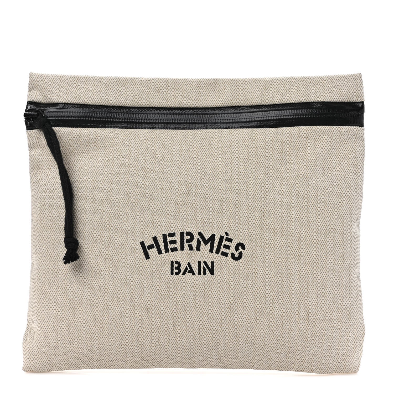 Hermes Toile Bain Case Black 1 of 5
