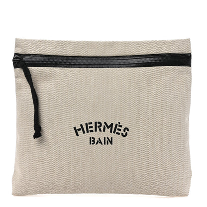 Hermes Toile Bain Case Black 1 of 5