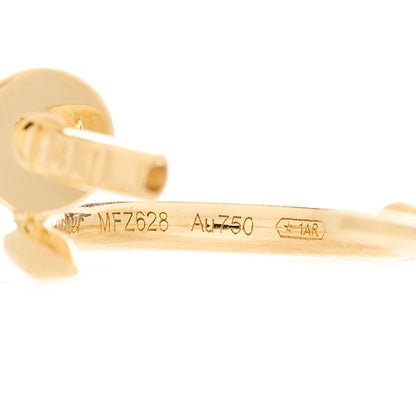 Cartier 18K Yellow Gold Juste Un Clou Single Hoop Earring 4 of 5