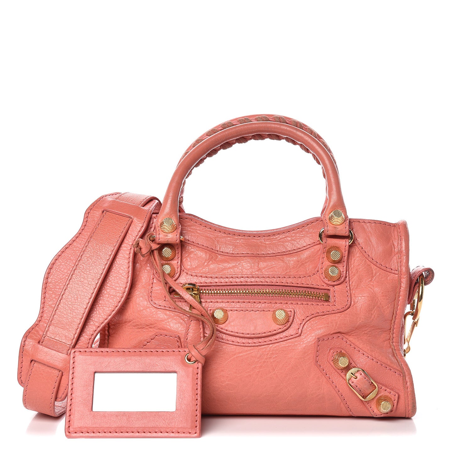 Agneau Giant 12 Gold Hardware Mini City Rose Azalee Rose Jaipur