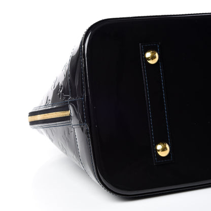 Louis Vuitton Vernis Alma GM Blue Infini 5 of 9