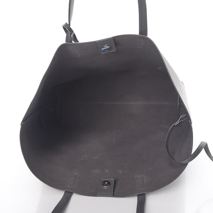 Saint Laurent Calfskin Large Shopping Tote Dark Grey 6 of 12